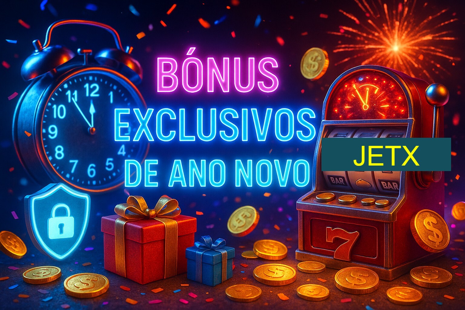 Promoções de Ano Novo no JETX